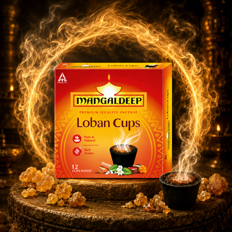 Mangaldeep Loban Dhoop Cups
