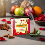 Mangaldeep Dry Dhoop Cone Rose 3