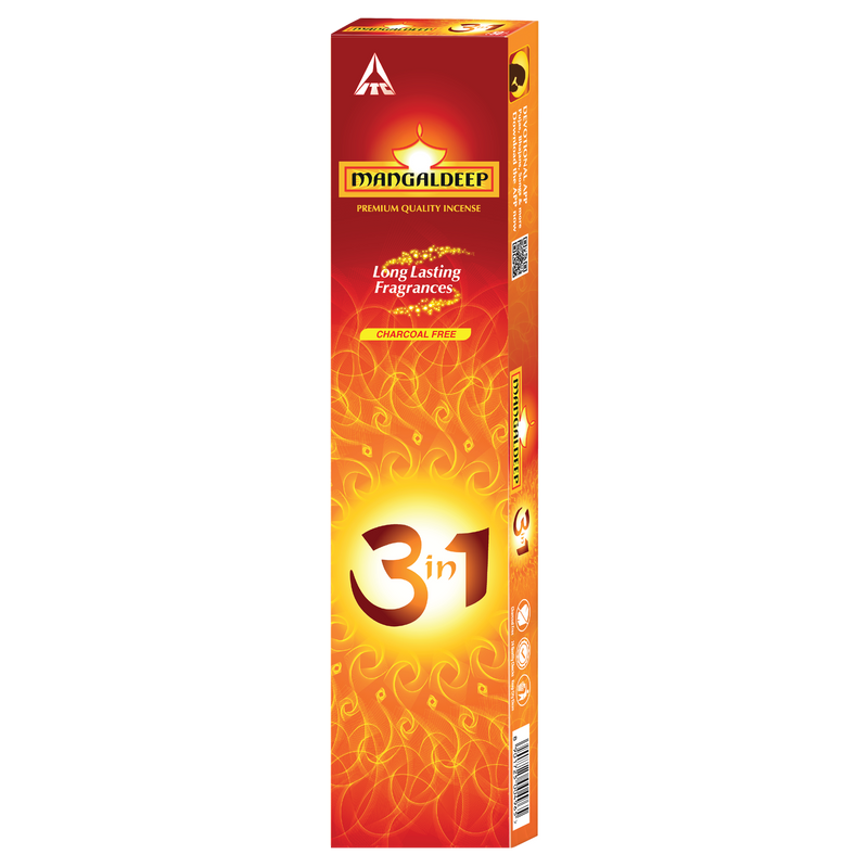 Mangaldeep Scent 3in1 Incense Sticks
