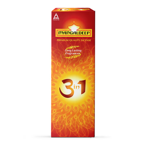 Mangaldeep 3in1 Incense Sticks  223 g